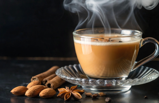 Almond Milk Masala Chai