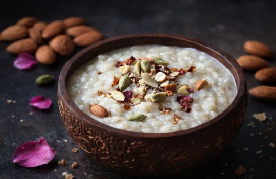 Almond Milk Rice Kheer