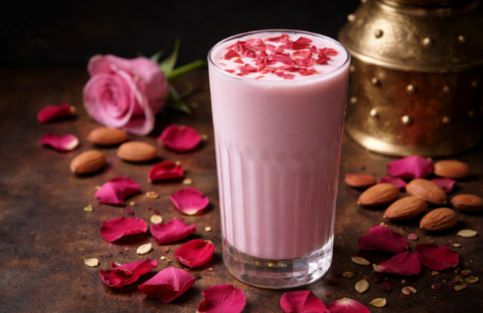 Rose Almond Lassi
