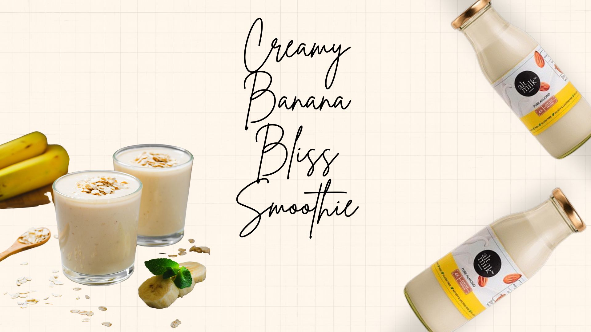 Creamy Banana Bliss Smoothie