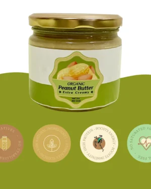 Organic All Natural Peanut Butter | 400 gms - Image 3