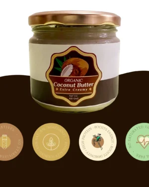 Organic All Natural Coconut Butter | 400 gms - Image 2