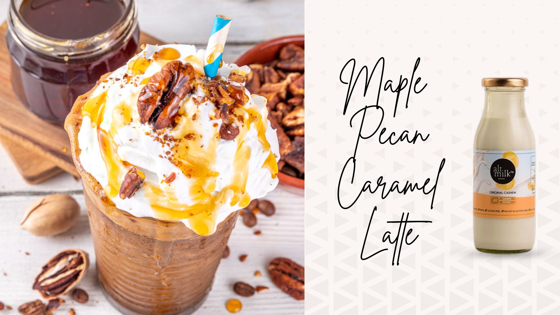 Maple Pecan Caramel Latte