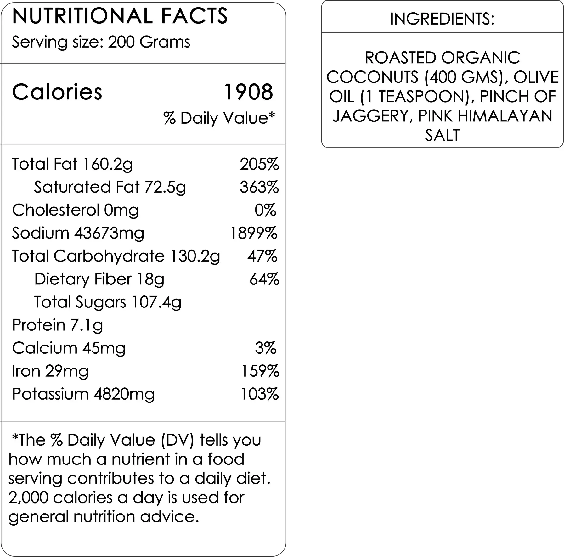 Organic All Natural Coconut Butter | 400 gms - Image 3