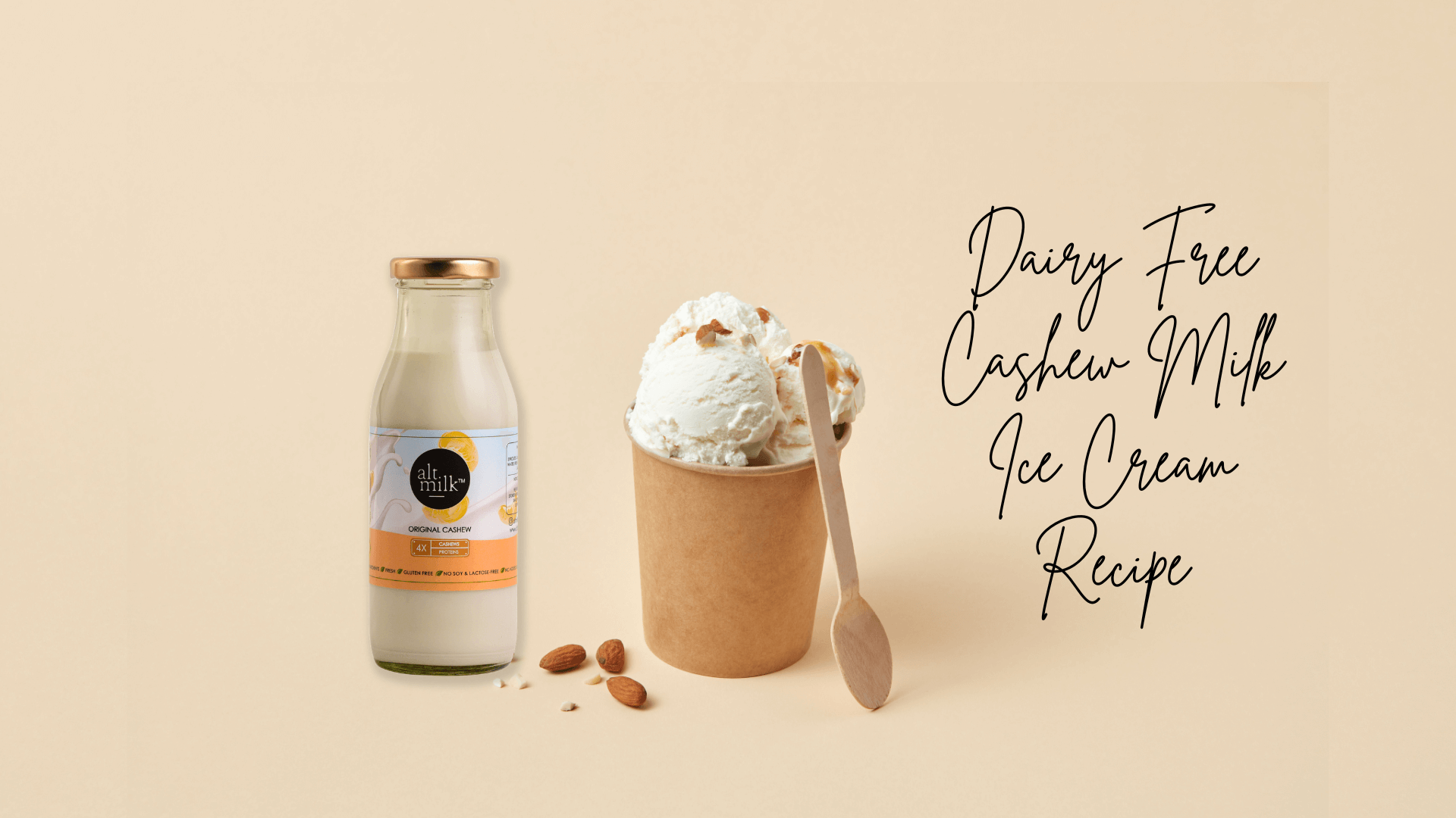 Dairy-Free Cashew Milk Ice Cream