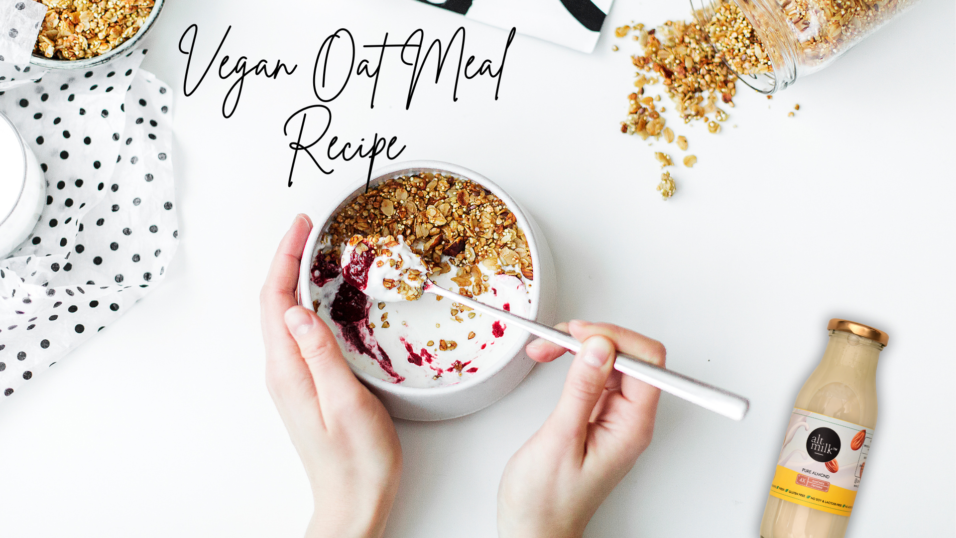 Almond Milk Oat Meal