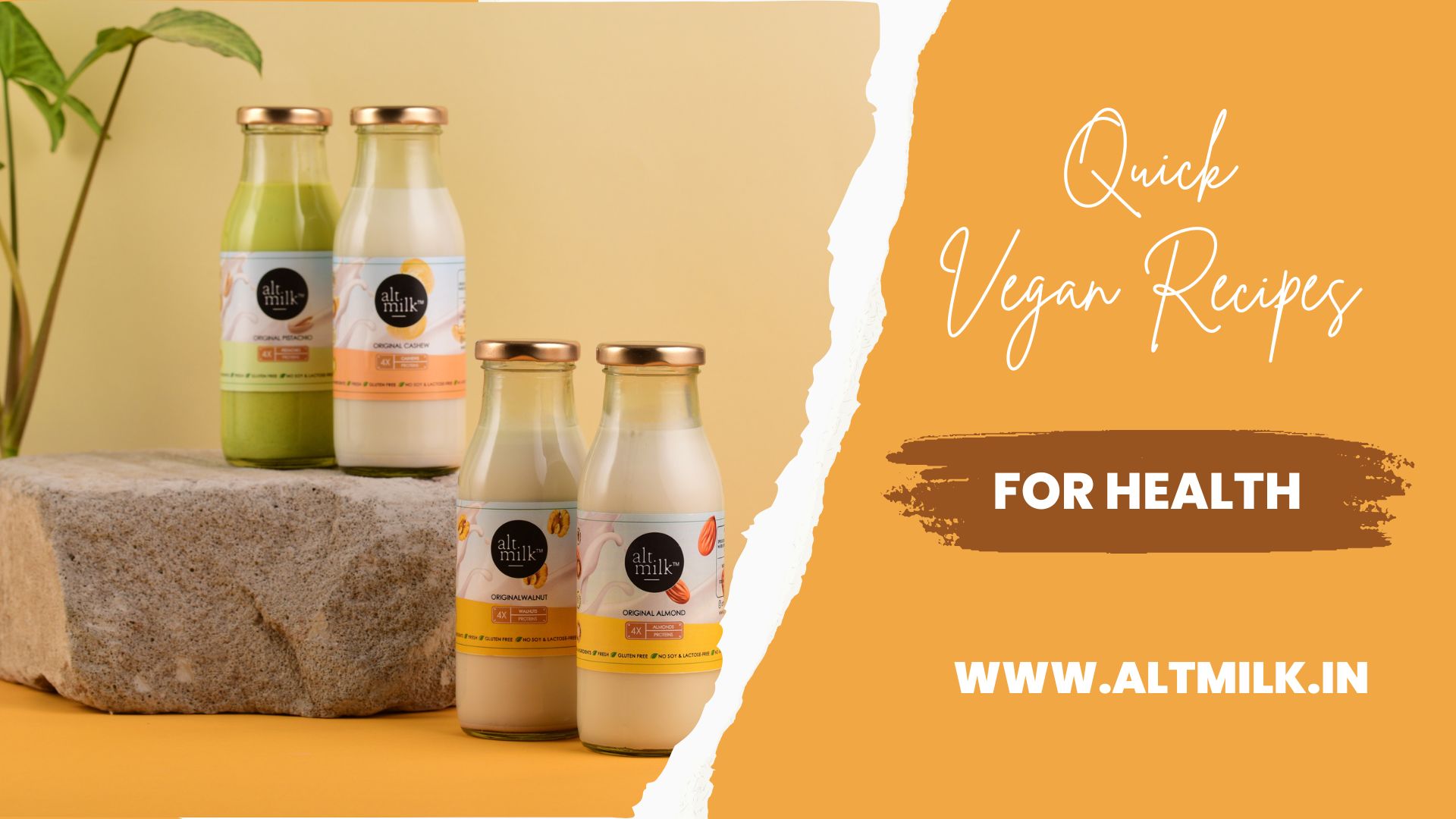 How to make a Fresh Almond Milk Smoothie